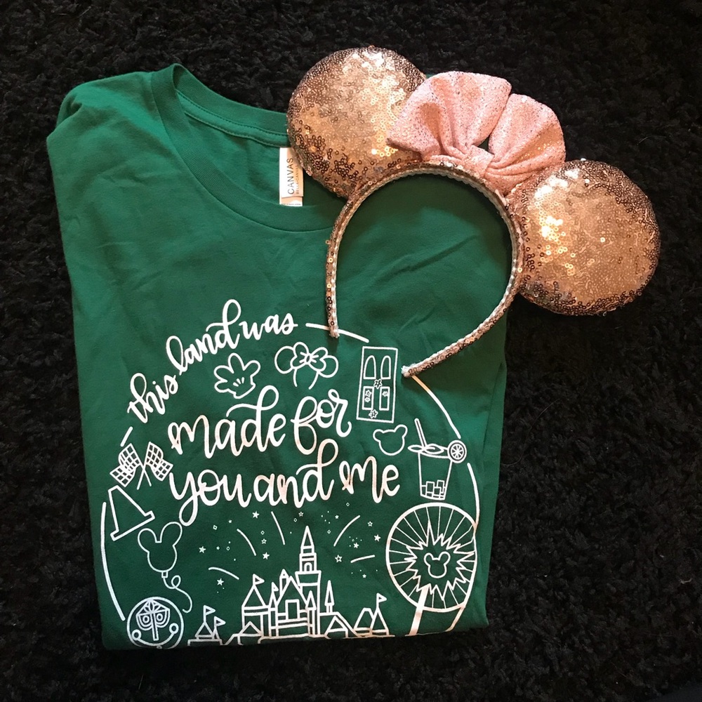 This land was made for you and me Disney shirt
